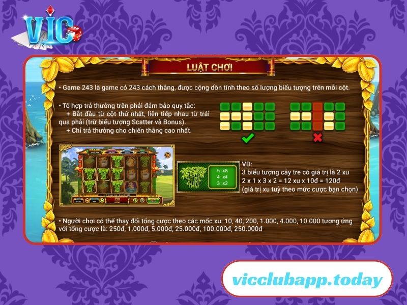 Luật chơi game đơn giản, dễ thắng