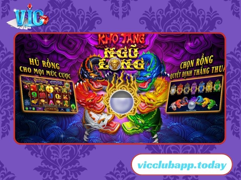 Kho Tàng Ngũ Long là game đổi thưởng độc đáo