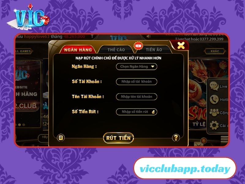 Giải đáp thắc mắc Vic Club thắng không cho rút có thật không